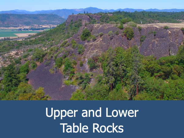 Upper and Lower Table Rocks